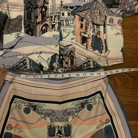 Stylish Women's Printed Two-Piece Set - Picture 6 of 7